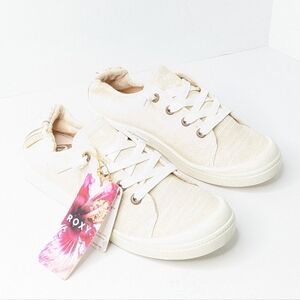 Roxy Bayshore Plus Slip-On Sneakers, Beige, Women's 7.5